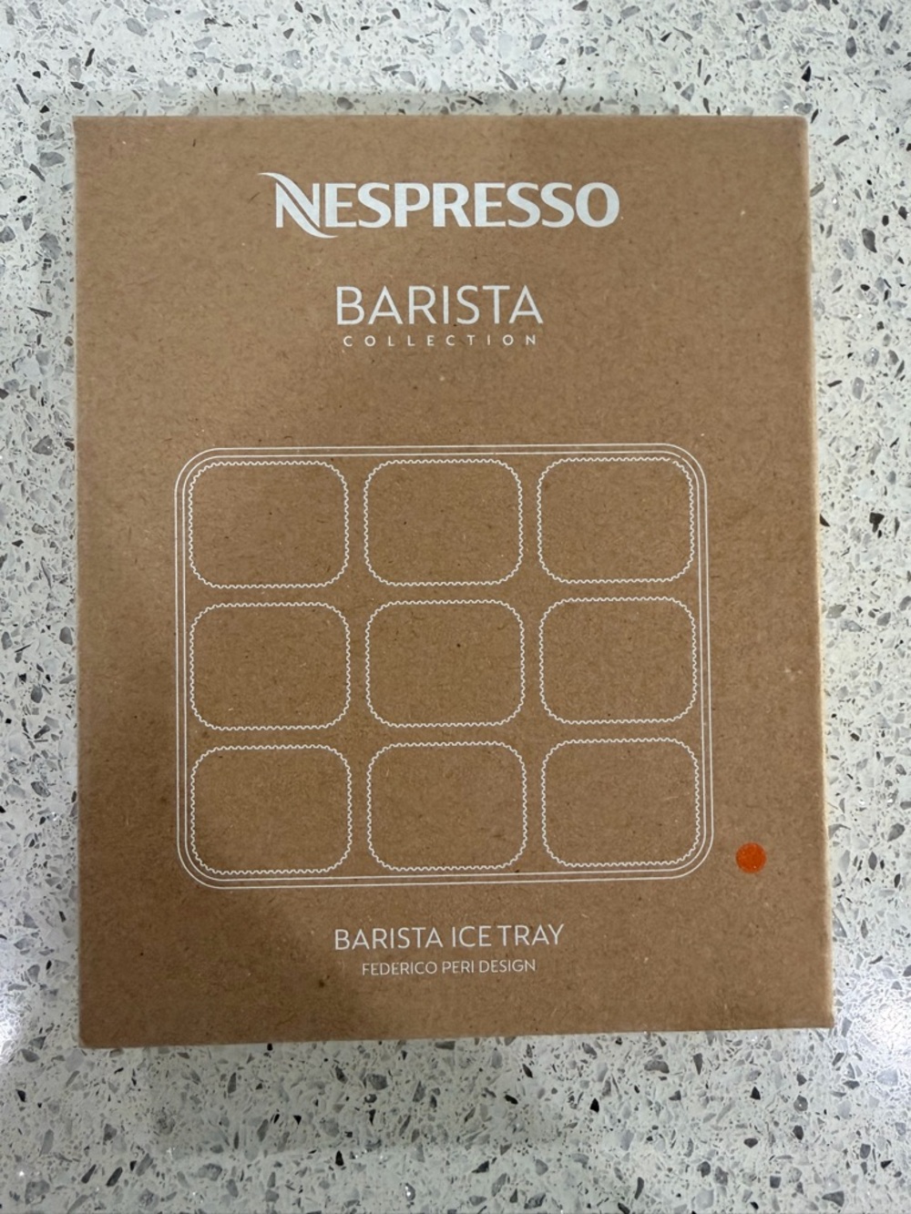 Nespresso Barista Collection Silicone Ice Tray – New (Unused) with Box